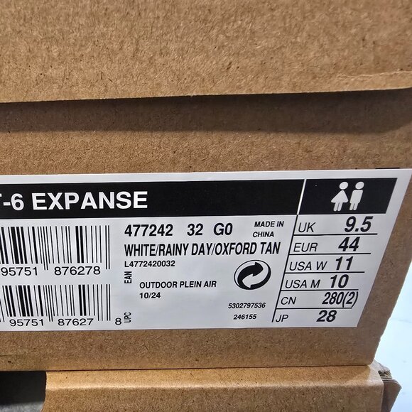 Salomon XT-6 Expanse Men's Fashion Shoes Sneakers l47724200 Size 10 US NEW - Picture 10 of 10